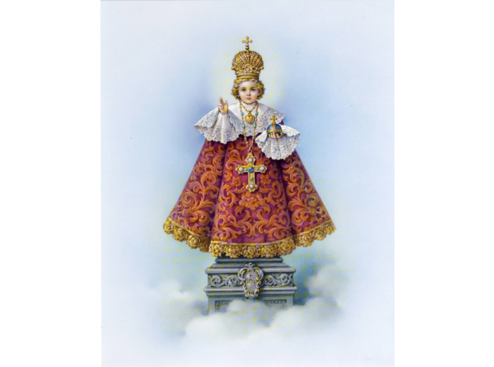 Image 20x25cm - ENFANT JÉSUS DE PRAGUE