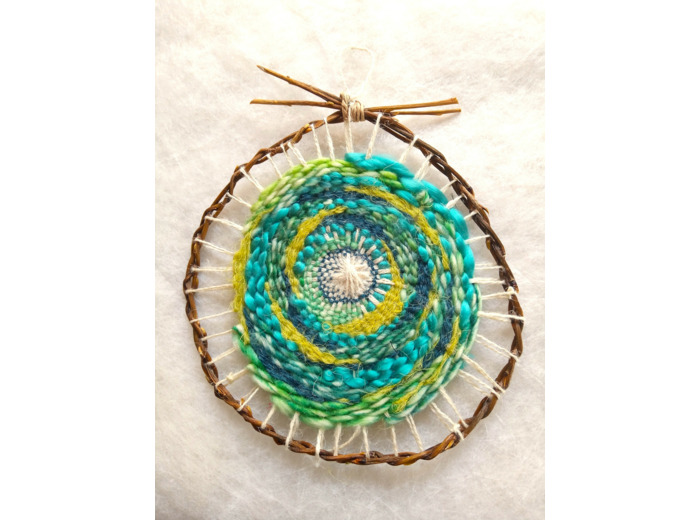 suspension décorative en saule