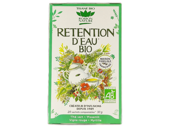 Tisane Rétention d'Eau 20 Sachets Bio