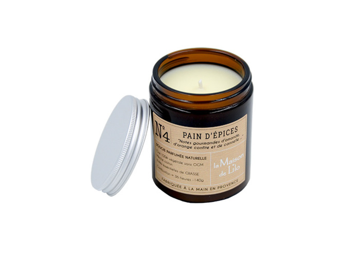 Bougie parfumée pain d'épice 140g