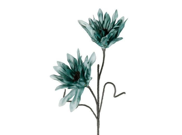Fleur Artificielle Anémone Bleue en Polyéthylène Haute Tige 98cm