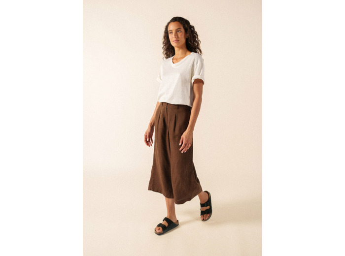 Pantalon Chloé en lin