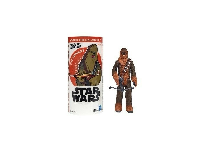 FIGURINE CHEWBACCA STAR WARS GALAXY OF ADVENTURES de chez HASBRO