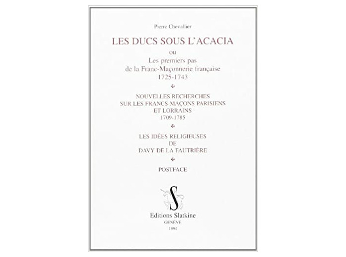 Les ducs sous l'acacia