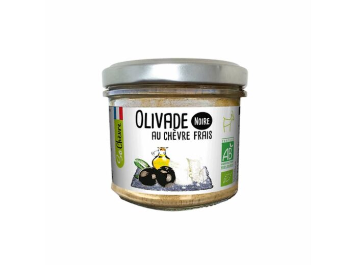 Olivade noire au chèvre frais Bio