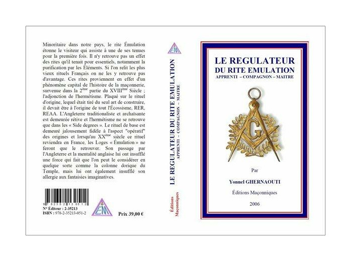 Le Régulateur du Rite émulaton