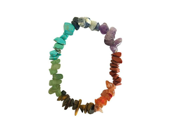 Bracelet 7 Chakras Chips