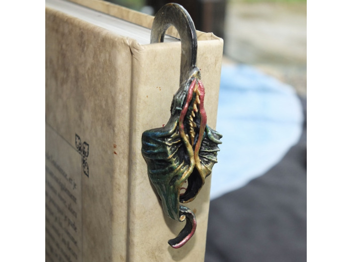 Marque Pages 3D "Le vol du dragon" vert