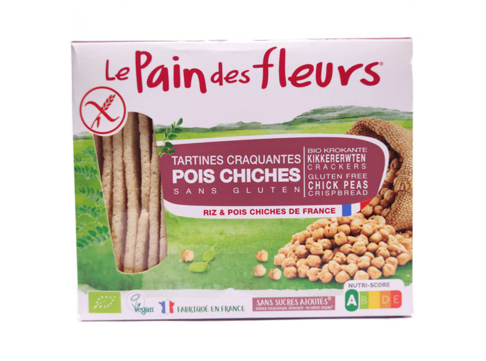 Le Pain Des Fleurs Au Pois Chiches Bio 150g