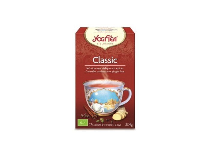 Infusion ayurvédique épicée classic Yogi tea 17 sachets