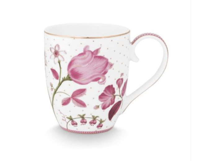 Mug Jolie Point Or Rose Pipstudio