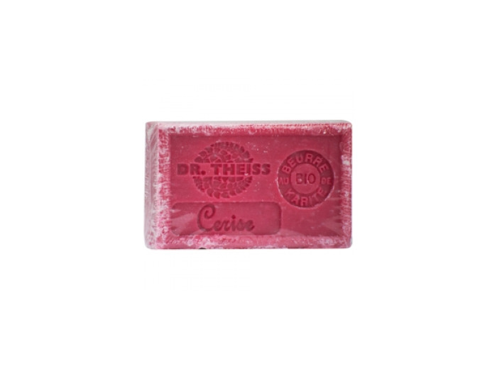 Savon de Marseille à la Cerise enrichi en Beurre de Karité 125g