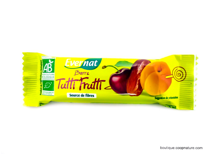 Barre Tutti Frutti Bio 40g