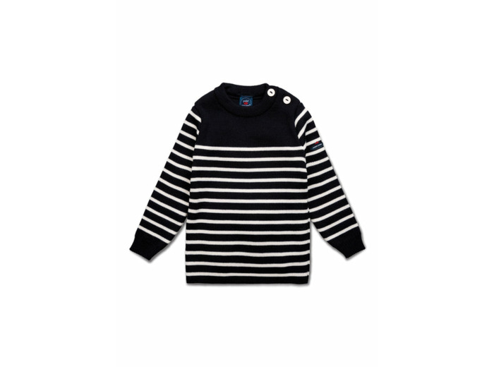 Pull marin rayé bébé Moussaillon