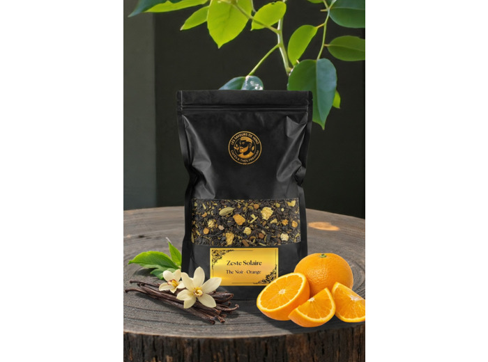 Thé Noir Zeste Solaire - Orange / Vanille