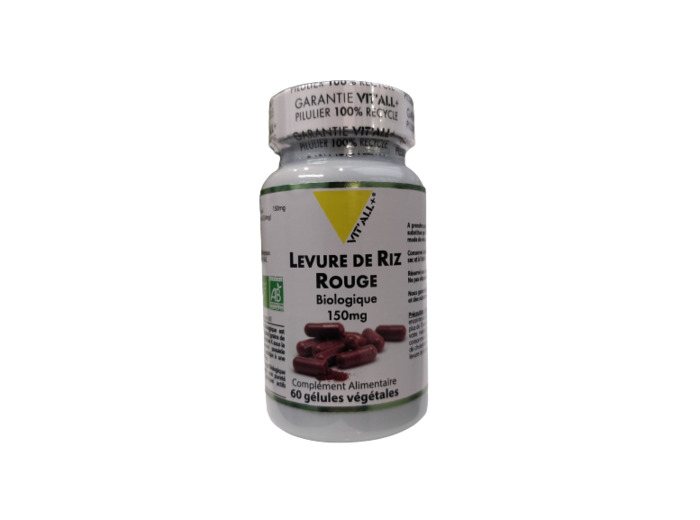 Levure de Riz Rouge Bio 150mg-Vit'all+