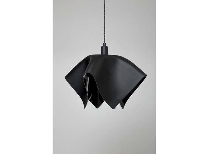 Lustre Boréal noir opaque satiné 1 face