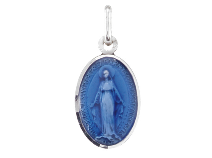 Médaille 13mm en Email - MIRACULEUSE