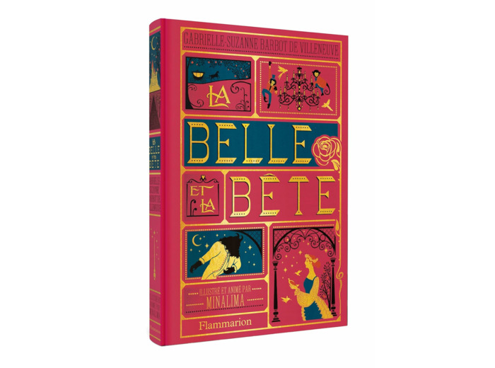 LA BELLE ET LA BETE - ILLUSTRE ET ANIME PAR MINALIMA