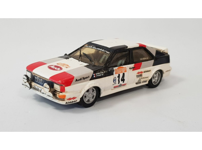 AUDI QUATTRO 1981 RALLYE SANREMO MAQUETTE BAM 1/43 BOITE D'ORIGINE