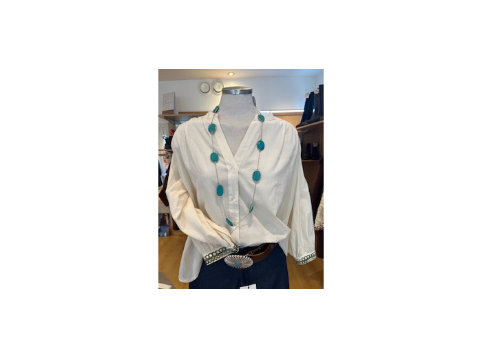 Blouse Jolie Julie en voile de coton