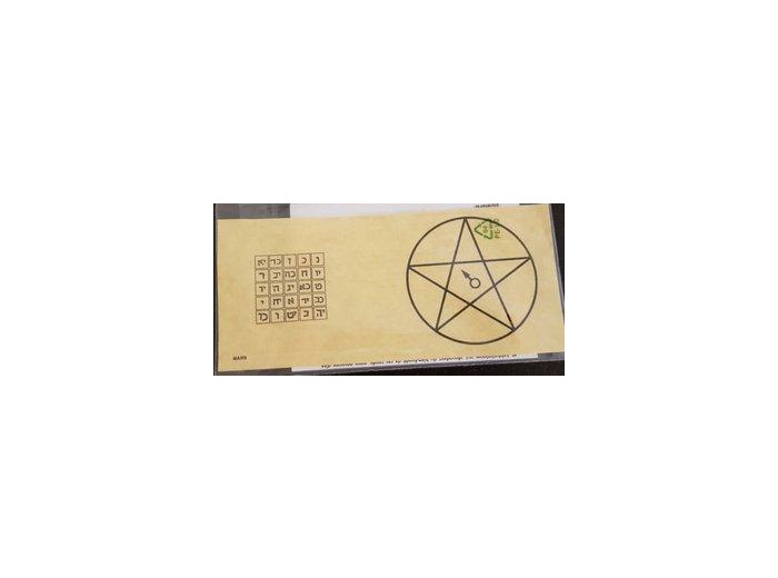 Parchemin Pentacle de Mars