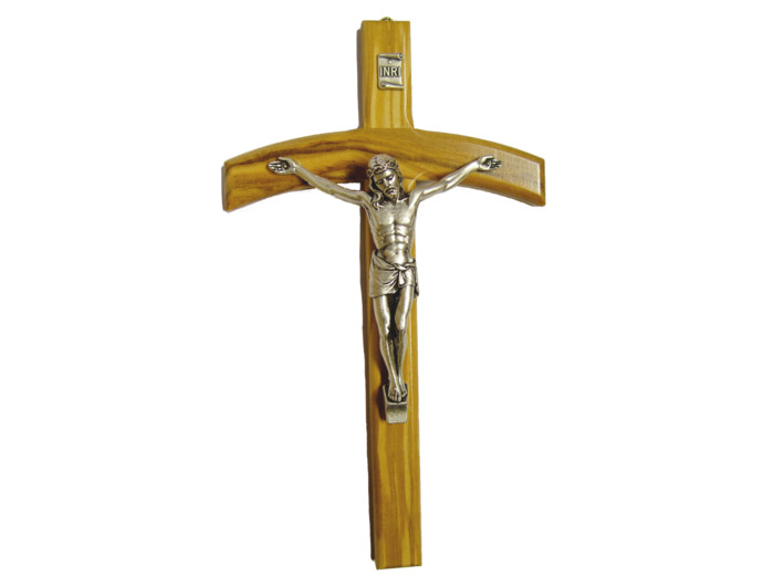 Crucifix en Bois Arc 25cm
