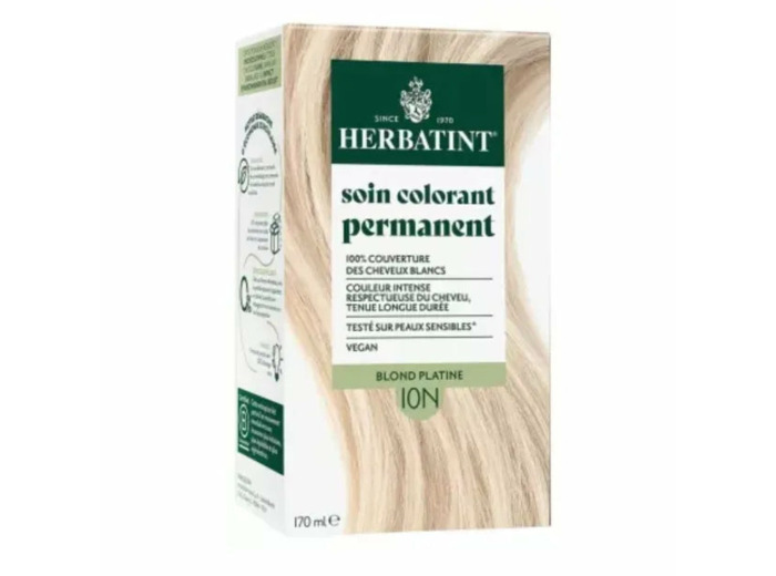 Coloration Blond Platine-10N-170ml-Herbatint