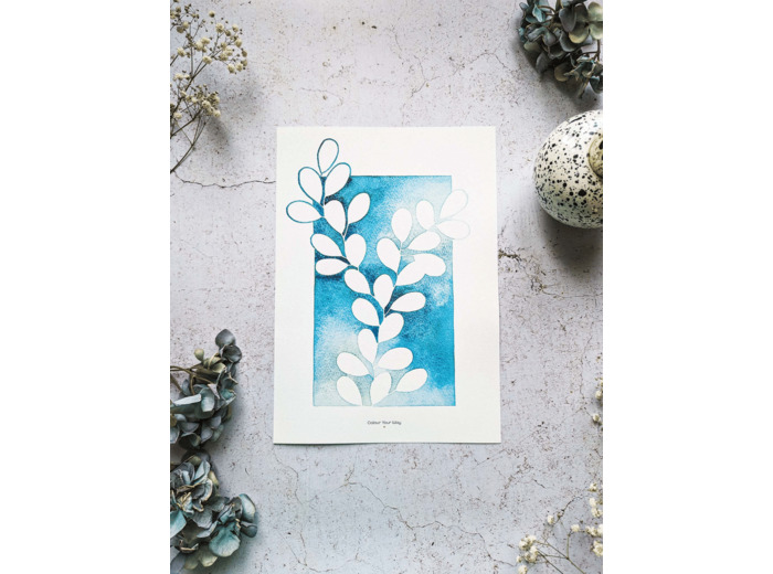 Affiche "Fraîcheur et contraste"