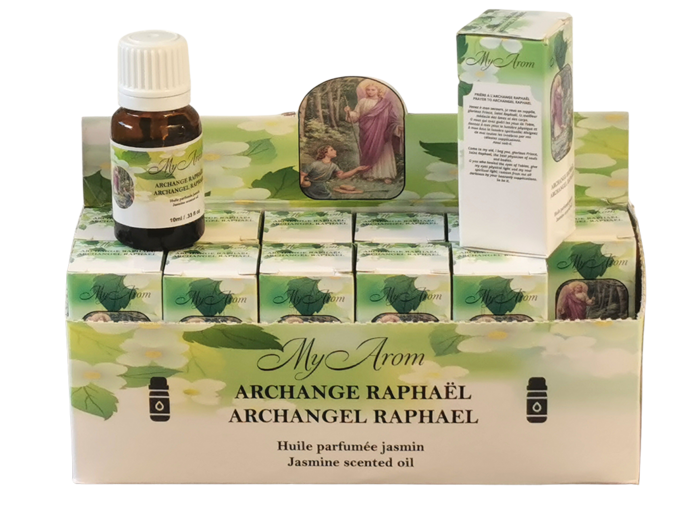 Flacon d'Huile Parfumée 10ml Raphaël/Jasmin