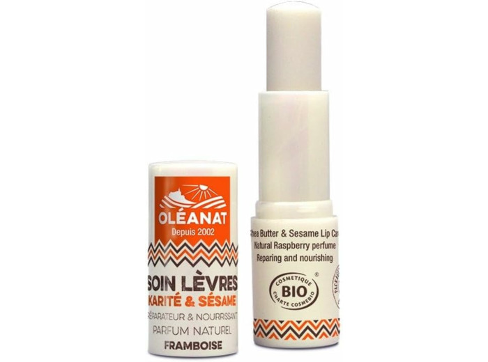 Soin levre karite sesame framboise 4.5g Oleanat