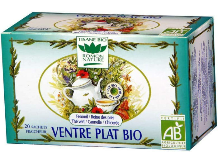 TISANE VENTRE PLAT 20X1,6G Romon Nature