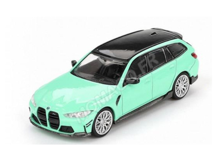 Mini GT 00897-BL - BMW M3 Touring M Performance 2022 Mint Green - 1/64
