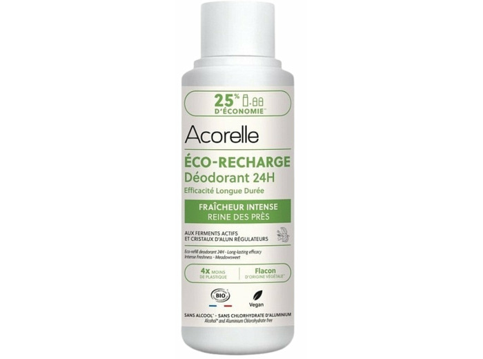 Éco-Recharge Déodorant Roll-on BIO Longue durée-100ml-Acorelle