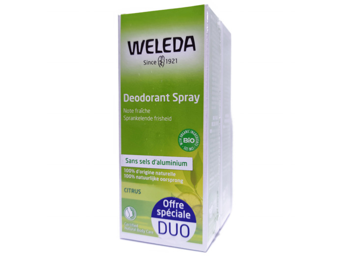 Déodorant Spray Citrus 2x100ml