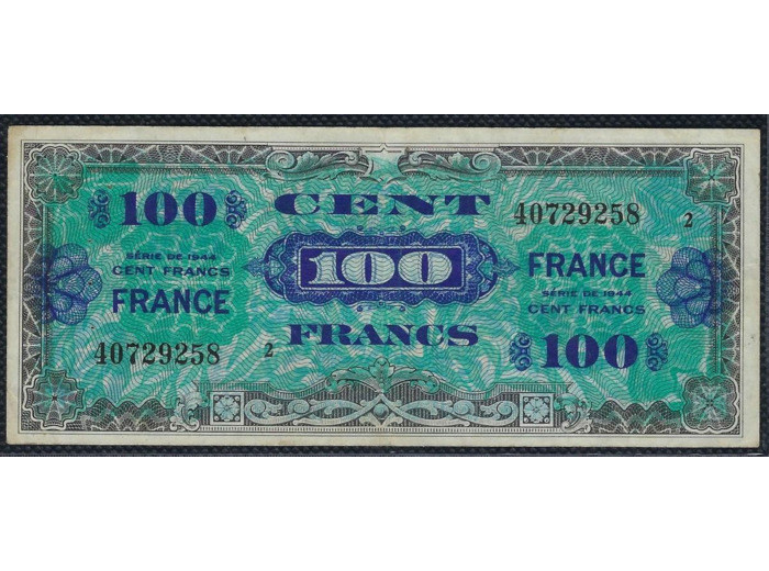 FRANCE 100 FRANCS FRANCE Type 1945 SERIE 2 TTB 258