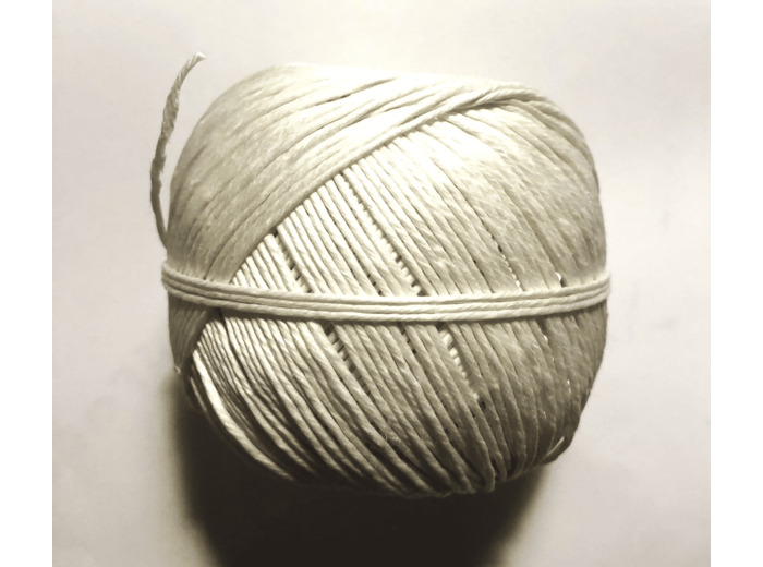 Ficelle à piquer 100g blanche 1.2mm 12240400P100G