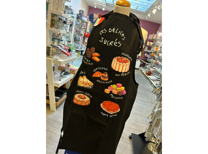 TABLIER 100% COTON pâtisseries