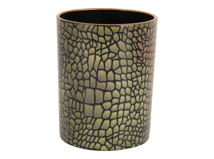 Photophore mosaïque verre 13x13x13cm