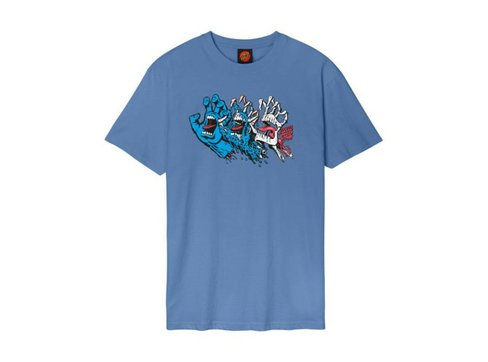 Tee Shirt SANTA CRUZ Evolved Hand Dusty Blue