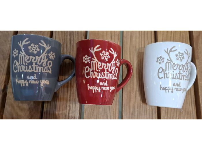 Mug Noël 3 coloris au choix