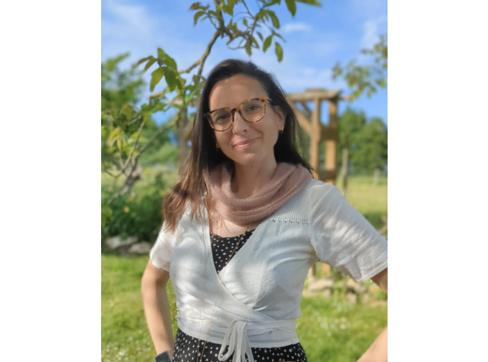 Tour de cou PLUME - Rose poudré