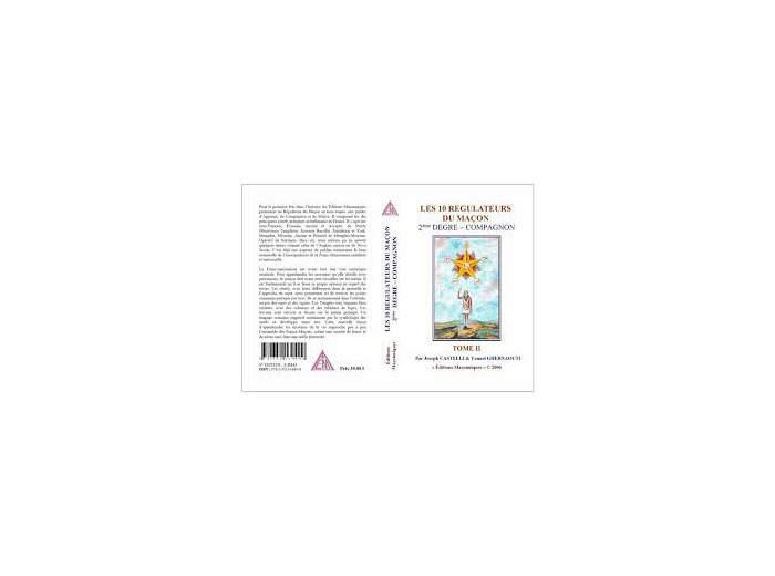 Les 10 Régulateurs du Maçon - TOME II - Compagnon