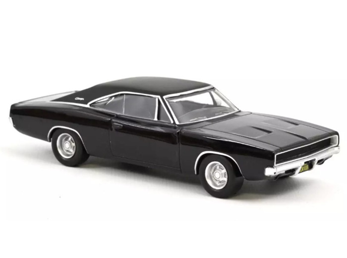 Dodge Charger Bullit Noir 1968 - 1/43