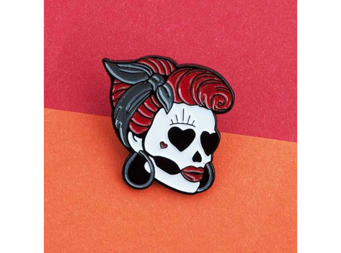 Pin's "Skull Poulette"