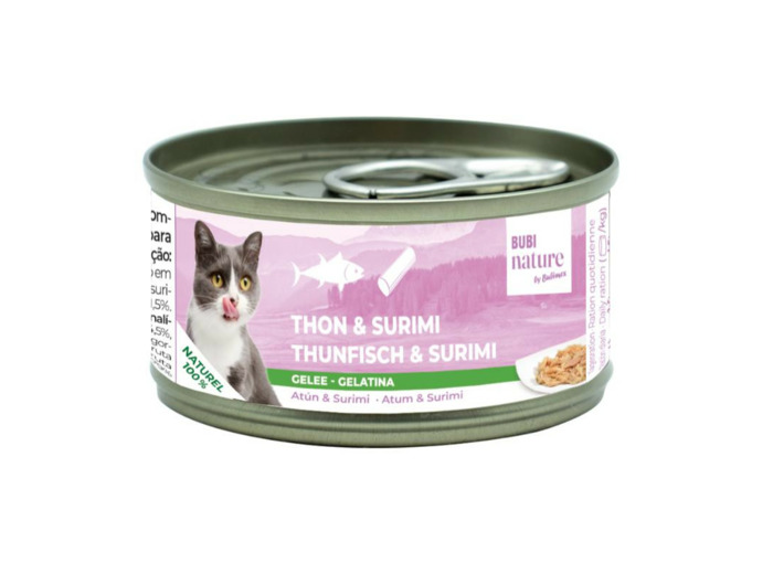 Bubi Nature, thon/surimi, gelée - 70g