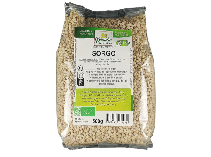Sorgo Décortiqué 500g Bio