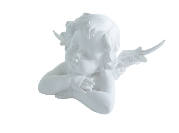 Statue en Résine 9x16cm - TÊTE ANGE RAPHAËL