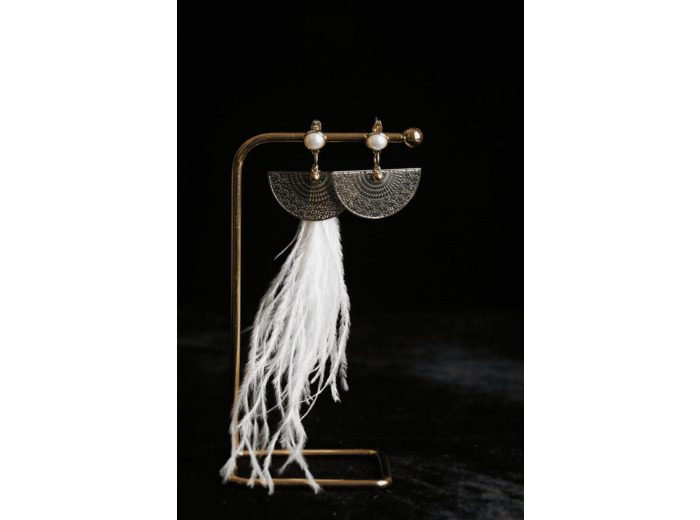 Boucles d'oreilles - Modèle Océanie