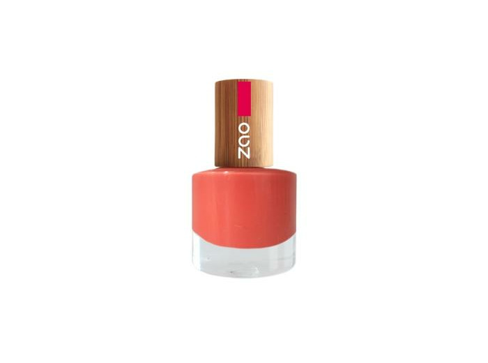 Vernis à ongles Bio - 656 Corail- 8 ml - Zao Make-up
